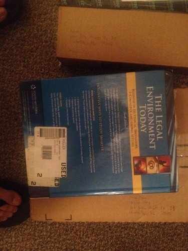 The Legal Environment Today: – Hardcover, by Miller Roger LeRoy; – Very Good j