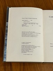 Classical Mechanics : A Modern Perspective by Barger & Olsson – HC – 1973