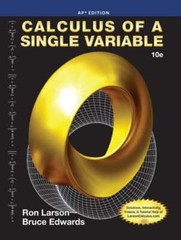 Calculus of a Single Variable (AP Edition) by Professor Larson, Ron: Used