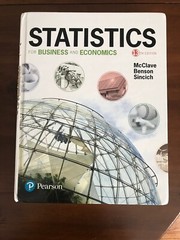 Statistics for Business Economics 13th Edition McClave + Student Manual