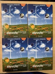 Lot 4 Elevate Science California Integrated Grade 8 Segment 1-4 Set NO WRITING