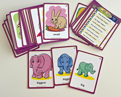 Super Duper Comparatives Fun Deck Flashcards