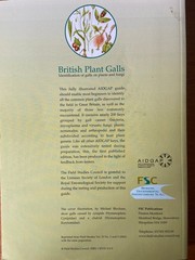 Margaret Redfern Peter Shirley British Plant Galls (Paperback) AIDGAP