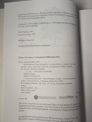 American Casebook Ser.: Environmental Law and Policy : A Coursebook on…