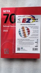 NFPA NEC 70 National Electrical Code 2023 Edition with EZ Tabs Paperback