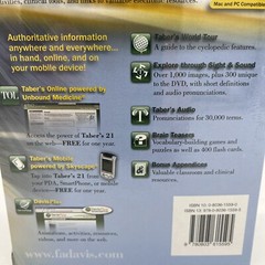New Taber’s 21 Cyclopedic Medical Dictionary, 21st Edition (Thumb Index Version)