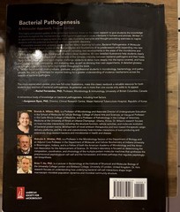 ASM Press Bacterial Pathogenesis: A Molecular Approach 4th Ed HC 2019 Wilson