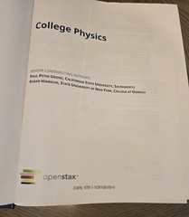 College Physics By Open Stax Hardcover College University Textbook Roger, Urone