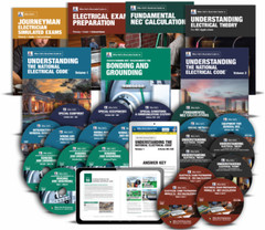 Mike Holt’s 2023 Journeyman Comprehensive Exam Prep DVD Library