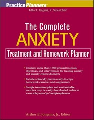 The Complete Anxiety Treatment and Homework Planner (PracticePlanners) – pap…