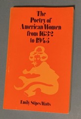 The Poetry of American Women from 1632 to 1945 by Emily Stipes Watts – Paperback