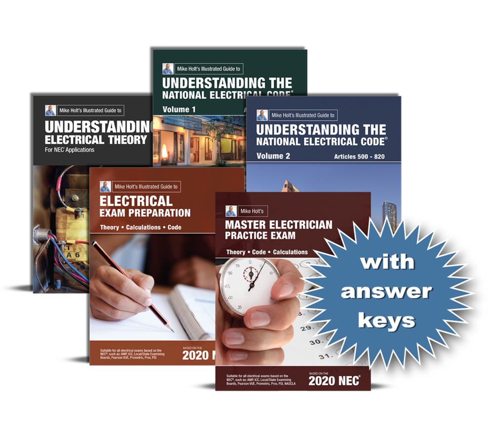 Mike Holt 2020 Master Exam Preparation Book Program with Answer Keys