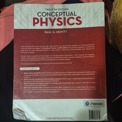Conceptual Physics 12th Int’l Edition Paperback Paul G. Hewitt Pearson