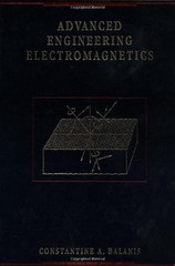ADVANCED ENGINEERING ELECTROMAGNETICS By Constantine A. Balanis – Hardcover Mint