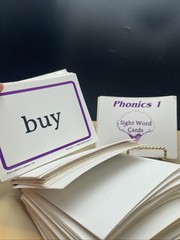 SAXON PHONICS & SPELLING SIGHT WORD DECK / 84 SIGHT WORD CARDS / GRADE 1