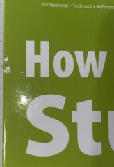 How To Study 7th Edition by Ron Fry Course Technology Cengage Learning Book