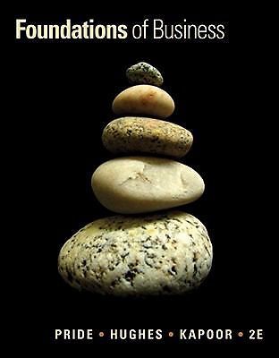 Foundations of Business; Available Ti- 9780538744515, paperback, William M Pride