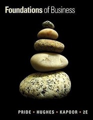 Foundations of Business; Available Ti- 9780538744515, paperback, William M Pride