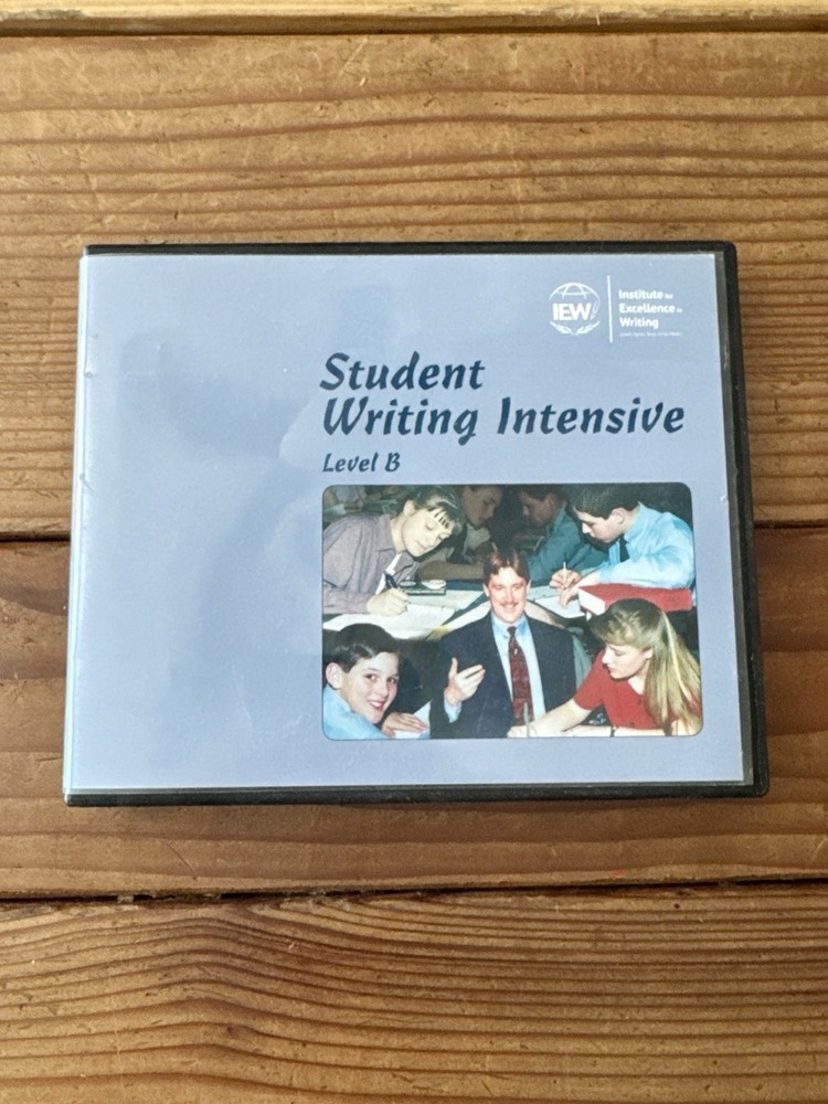 IEW Student Writing Intensive Level B 2015 (Missing Disc 1 ) + 2 Hr Overview DVD