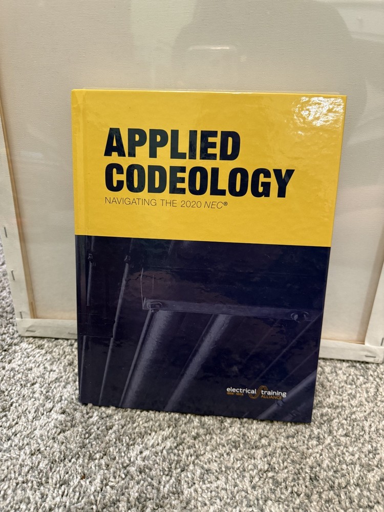 Applied Codeology – Navigating the NEC 2020 Electrical Training Hardcover (NEW)
