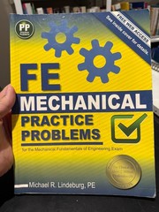 PPI FE Mechanical Practice Problems – Comprehensive Practice for the FE.#62