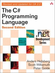 The C# Programming Language Scott, Golde, Peter, Hejlsberg, Ander