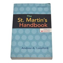 The St. Martin’s Handbook by Lunsford, Andrea A.
