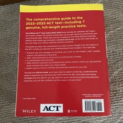 The Official ACT Prep Guide 2022-2023 – Paperback By ACT – GOOD