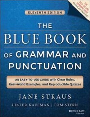 The Blue Book of Grammar and Punctuation: An Easy-to-Use Guide with Clear – GOOD