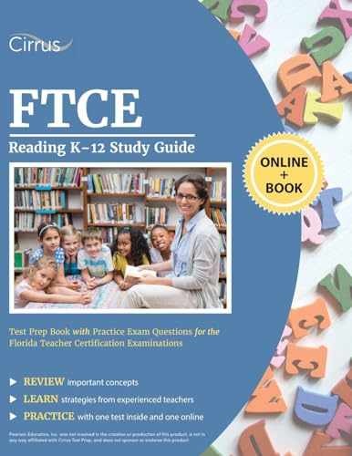 FTCE Reading K-12 Study Guide: Test Prep – Paperback, by Cirrus – Very Good o