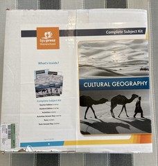 NEW BJU Press 9th grade CULTURAL GEOGRAPHY Complete Subject Kit 5th ed HISTORY