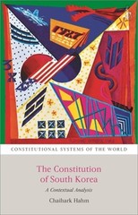 The Constitution of South Korea: A Contextual Analysis (Paperback or Softback)