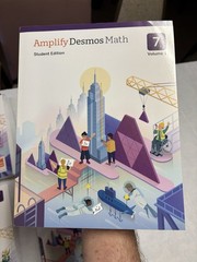 Amplify Desmos Math 7 Set: Teachers 1, Student 1 & 2, & Sampler (4 Books)