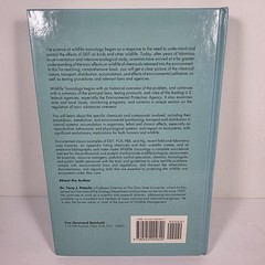 Wildlife Toxicology, Hardcover, 1991 ~ Tony J. Peterle