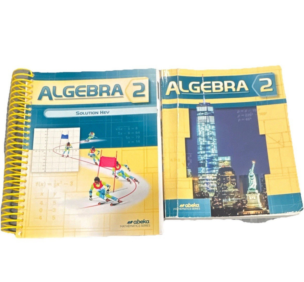 ABEKA – Algebra 2 Textbook + FREE Solution Key Spiral/Paperback