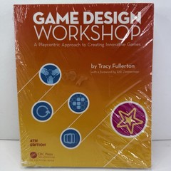 Game Design Workshop: A Playcentric – Paperback, by Fullerton Tracy NEW SEALED