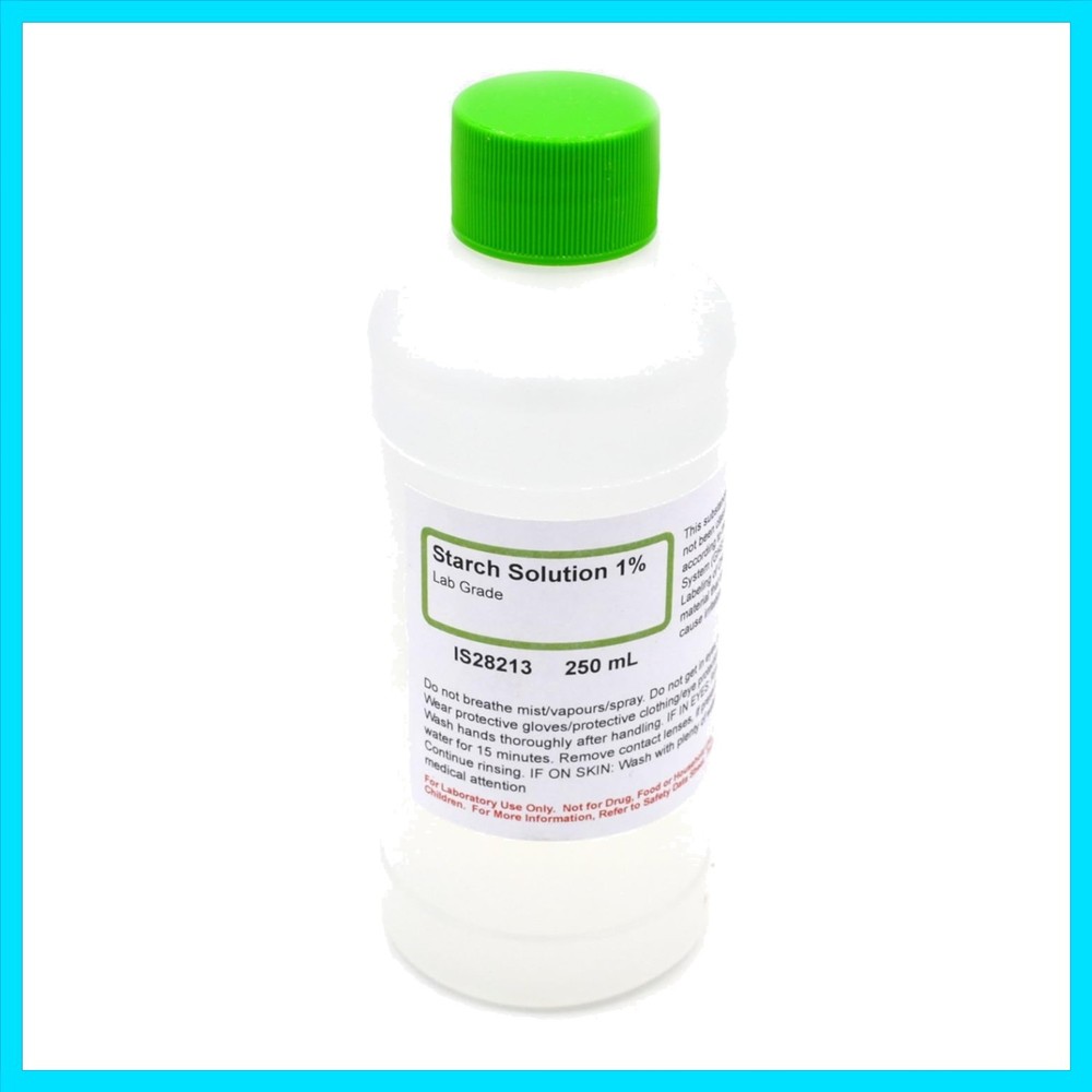 1% Starch Solution, 250mL – The Curated Chemical Collection