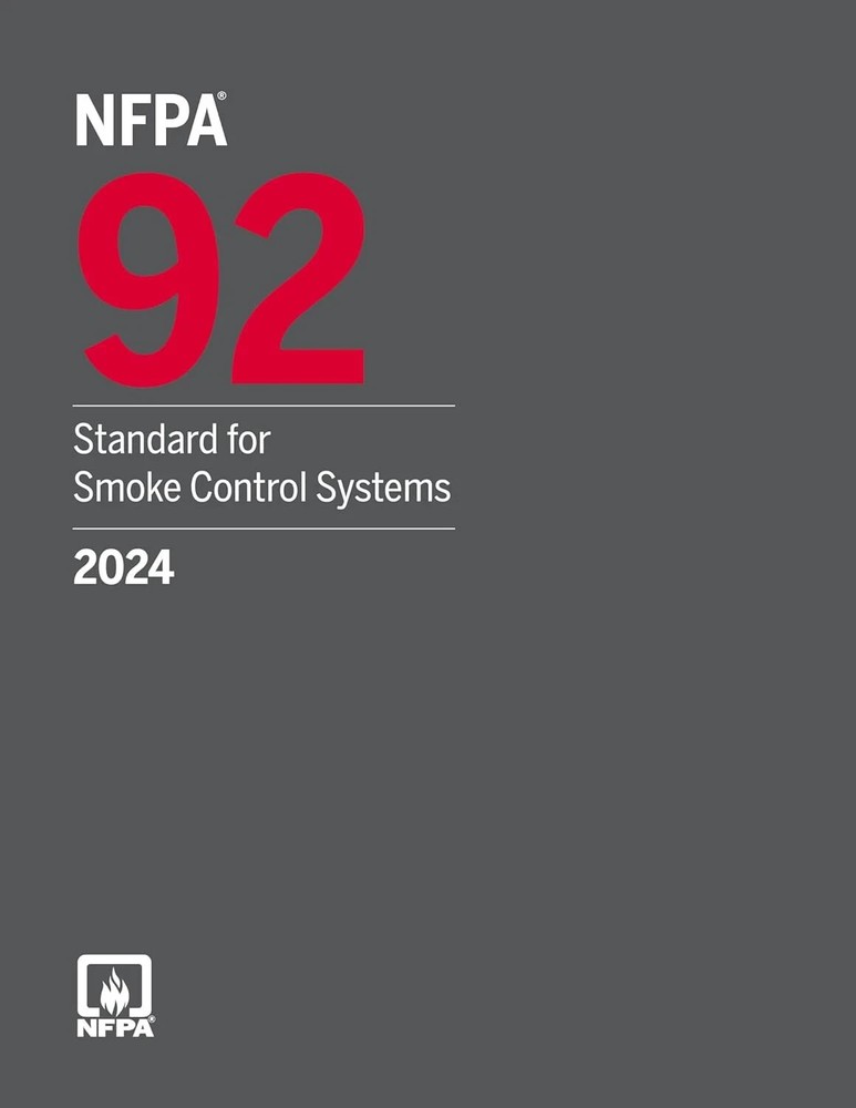 NFPA 92 Standard for Smoke Control Systems (2024) USA Stock Fast Shipping