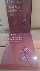 Great Courses Physiology and Fitness 6 DVD set + Coursebook