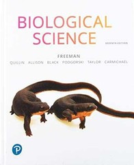 Biological Science – Hardcover, by Freeman Scott; Quillin Kim; – Very Good d