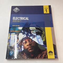 Electrical, Level 1 – NCCER – TENTH Edition – Textbook – 2020 Nec Creased Cover