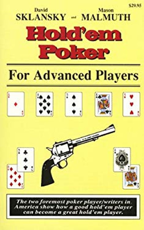 Hold’em Poker for Advanced Players Paperback David, Malmuth, Maso