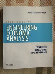 Study Guide For Engineering Economic Analysis Fourteenth Edition Oxford Press