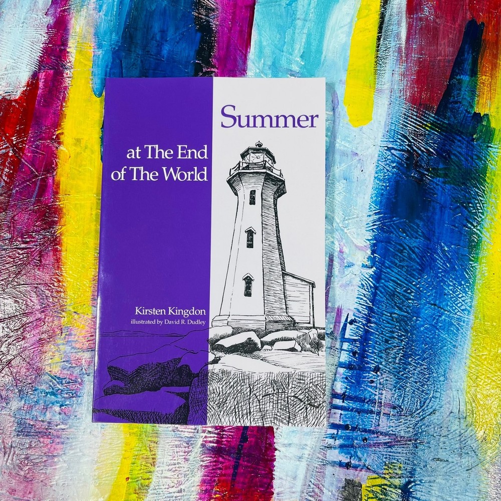 Summer at The End of The World Kirsten Kingdon 2000 Signed Illustrated Banta &