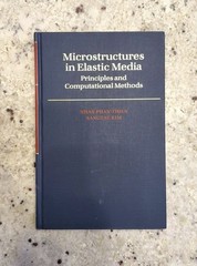 Signed! Microstructures In Elastic Media by Phan-Thien & Kim HC 1st Edition HC
