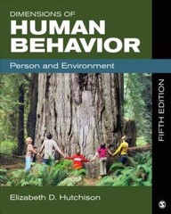 Dimensions of Human Behavior: Person and Environment – Paperback – GOOD