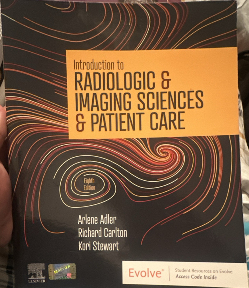 Elsevier Introduction to Radiologic & Imaging 8th Ed Textbook Adler Code