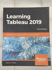 Learning Tableau 2019, Like New, Free shipping in the US