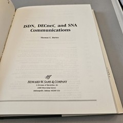 IDSN, DECnet, and SNA Communications by Thomas C. Bartee (1989, Hardcover)