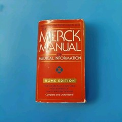 The Merck Manual of Medical Information Home Edition Paperback Reference Book